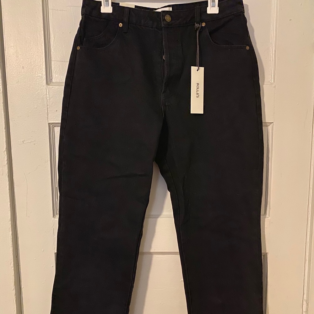 Rolla’s Classic Straight Leg Jeans